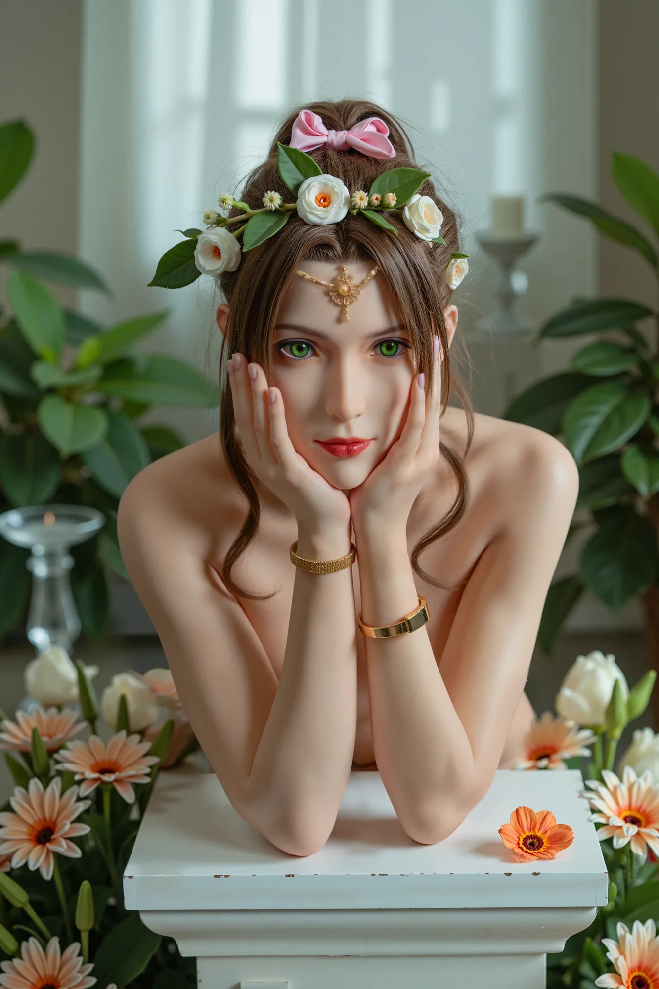 Game Lady 168cm - Aerith Flower Fairy view 7