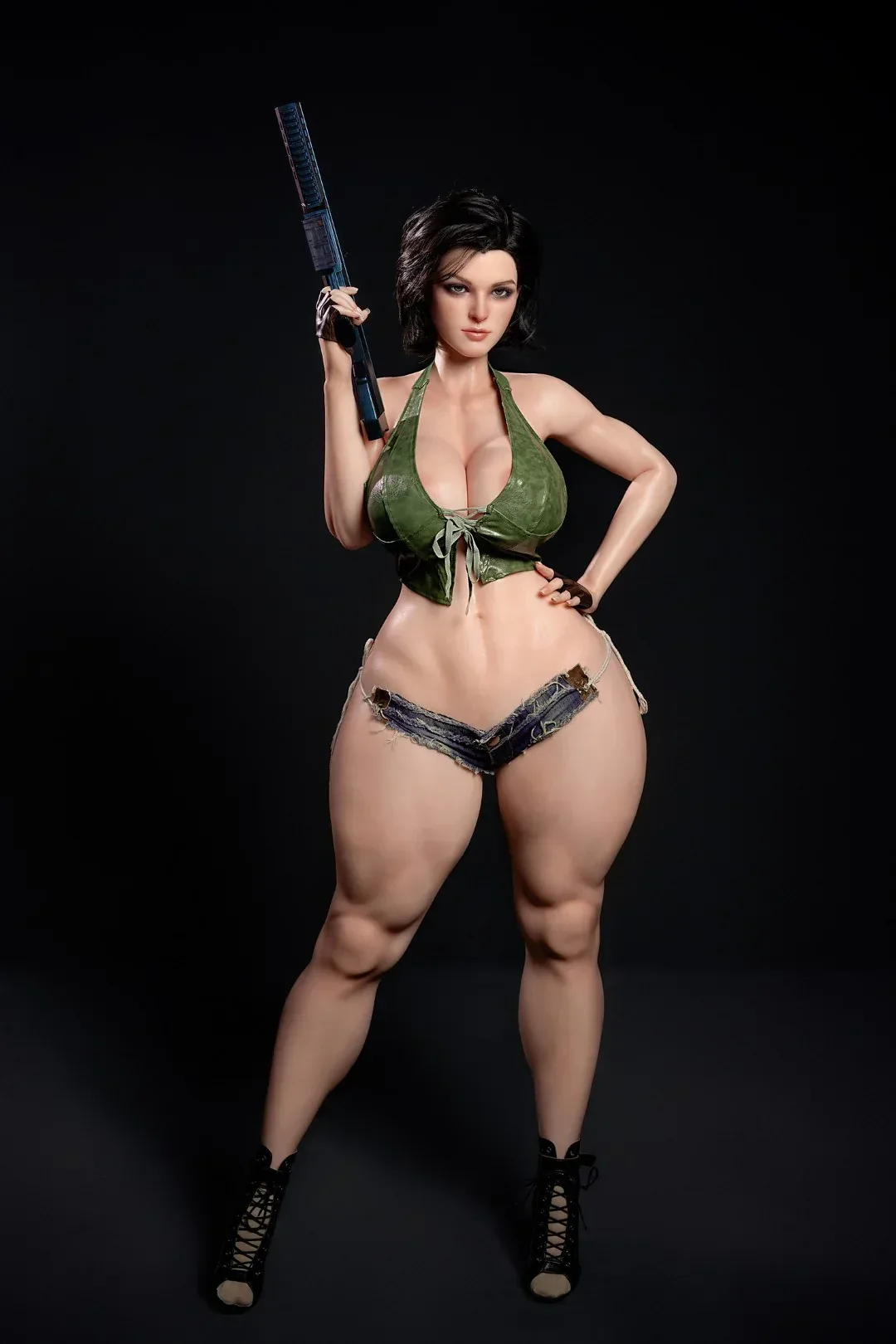HR Doll 165cm C cup Full Silicone - Laura Extra Large Breast RST view 5