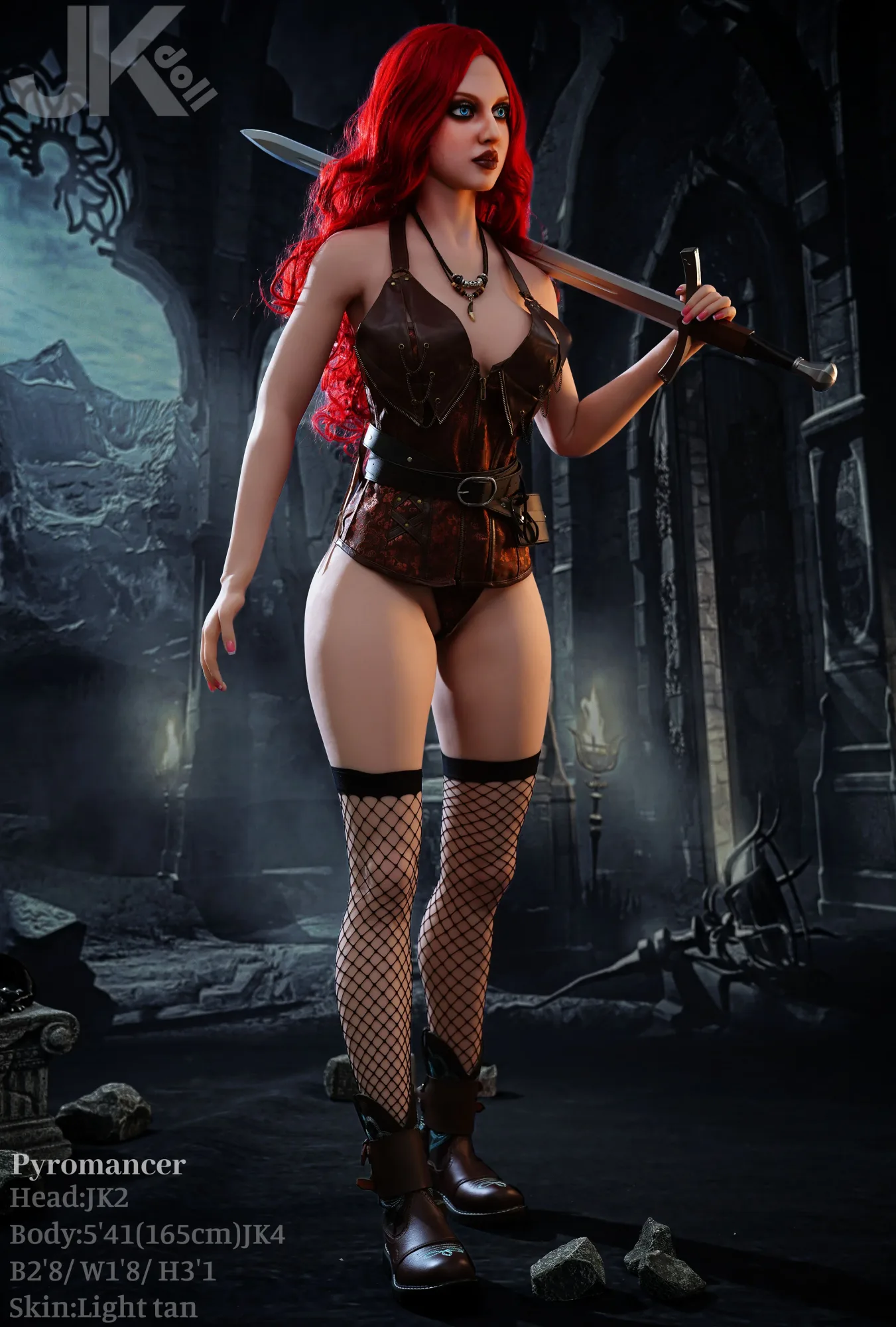 JK Doll #4 165cm - Pyromancer view 4