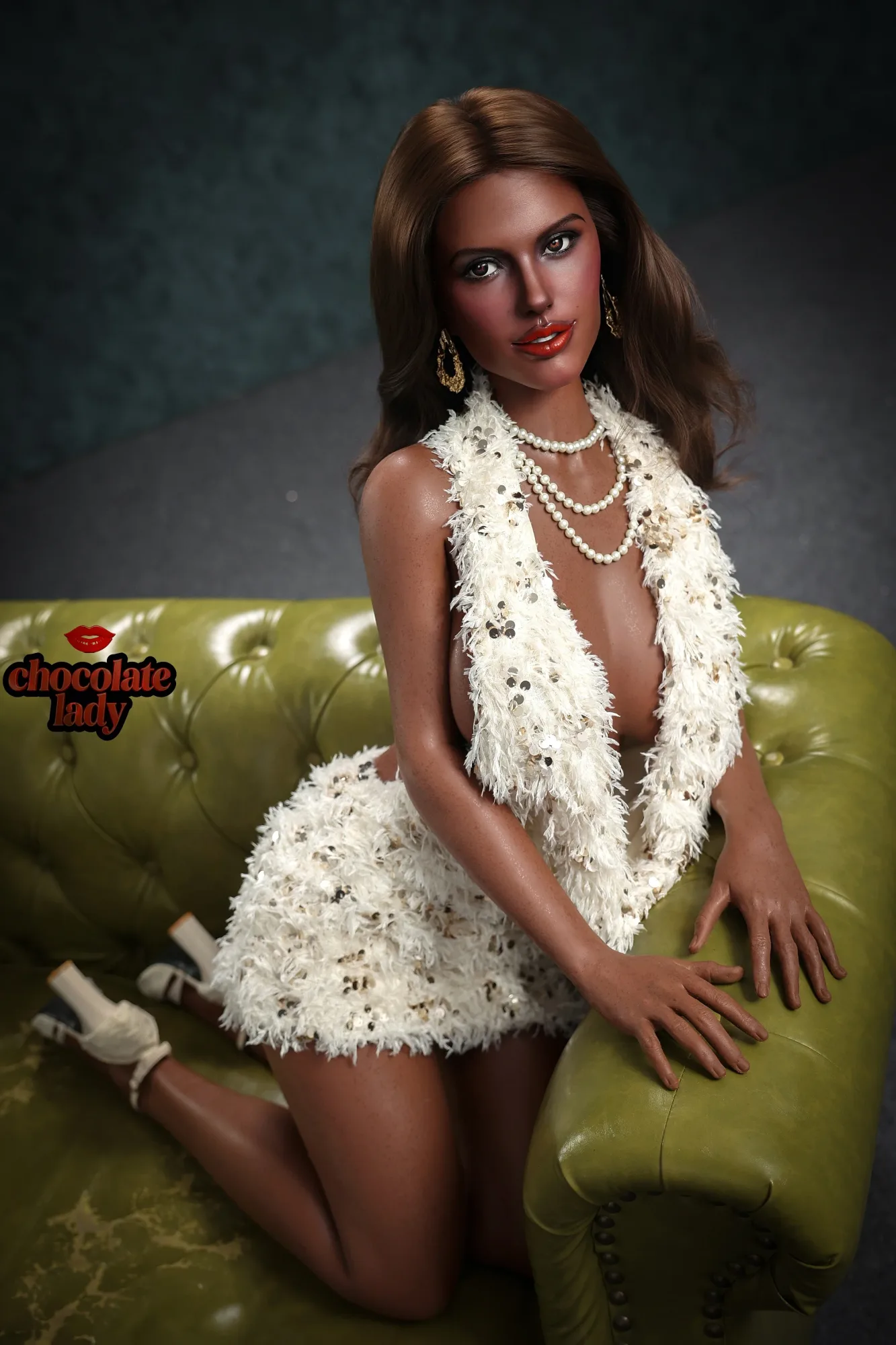 CholateLady Doll 160cm C cup Silicone - Jade view 2