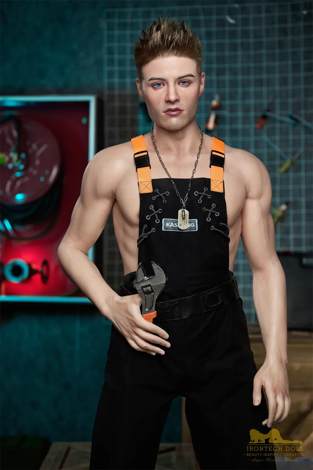 Irontech 176cm Silicone Male - Jack view 4