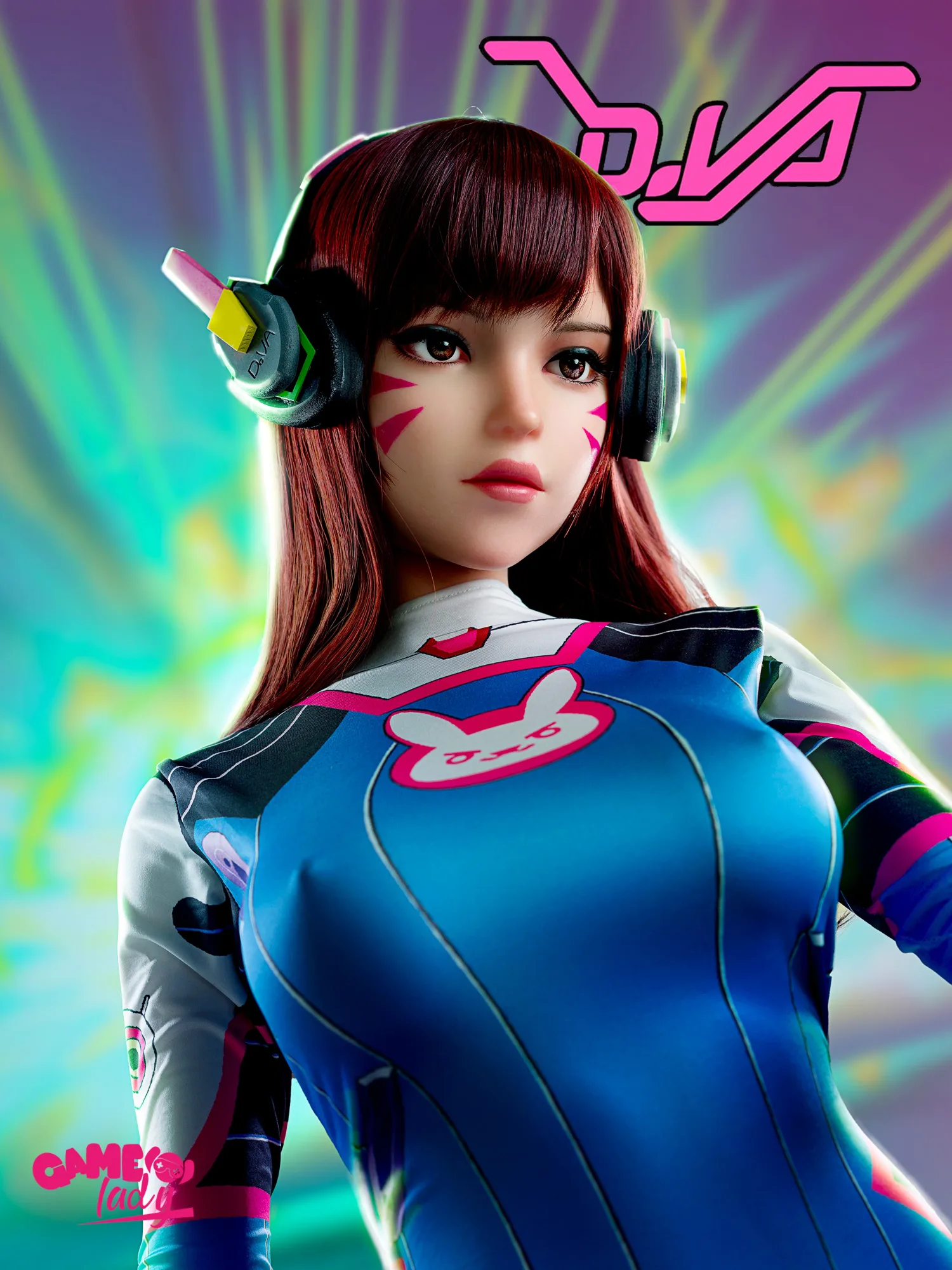 Game Lady 167cm D cup - D.Va view 8