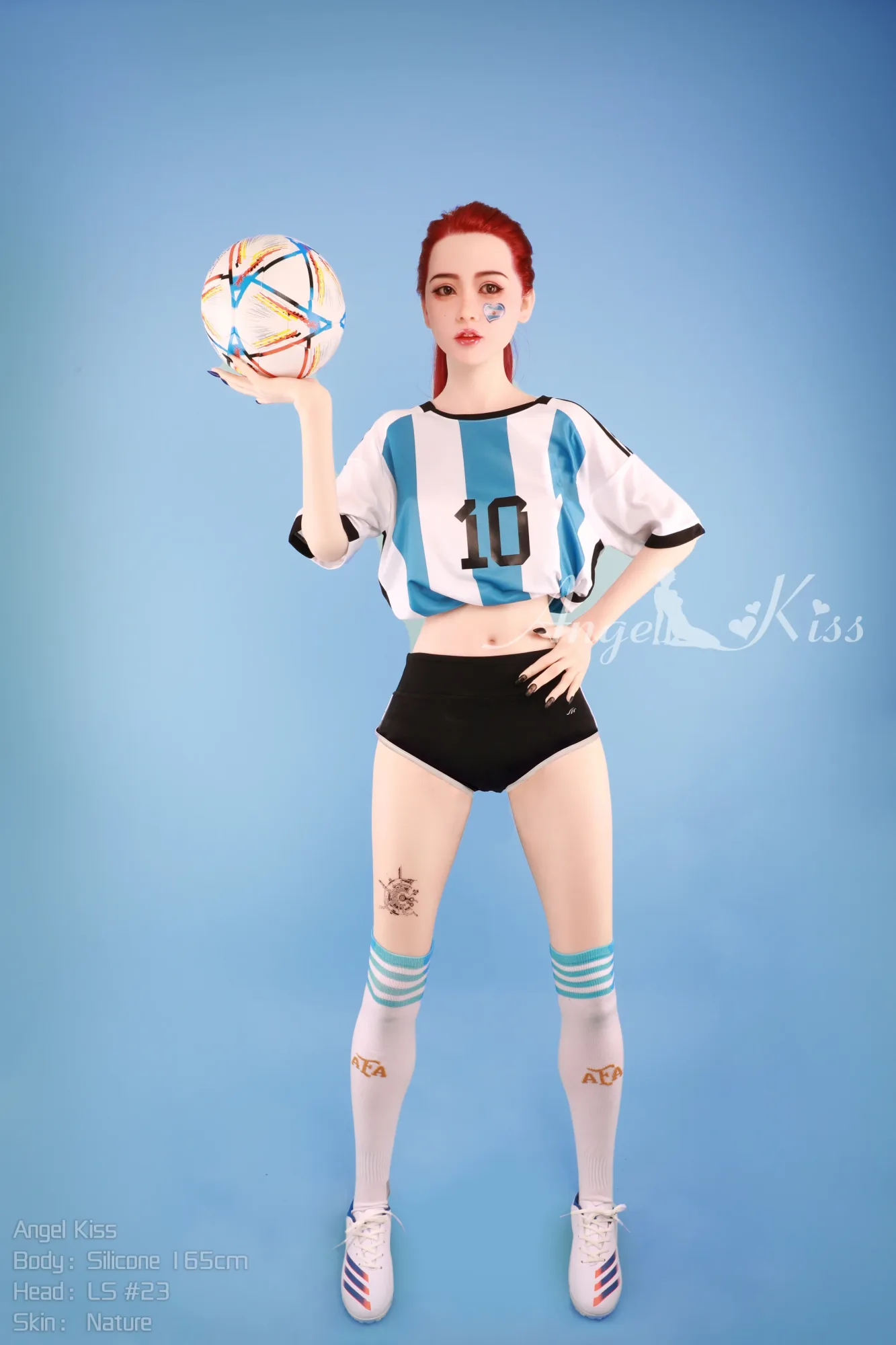 AK Doll 165cm - Football Girl view 2